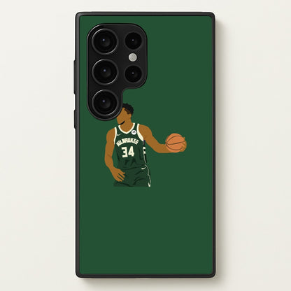 Giannis - Basketball  - Basketball Phone Case for Galaxy S24 Ultra