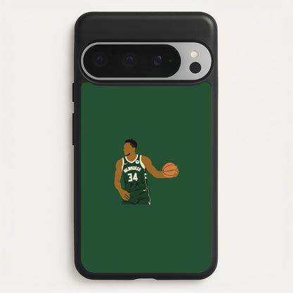 Giannis - Basketball  - Basketball Phone Case for Google Pixel 9 Pro XL
