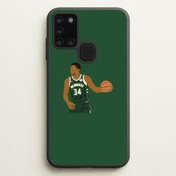Giannis - Basketball  - Basketball Phone Case for Galaxy A21s