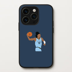 Morant - Basketball  - Basketball Phone Case for iPhone 15 Pro