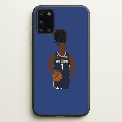 Williamson - Basketball  - Basketball Phone Case for Galaxy A21s