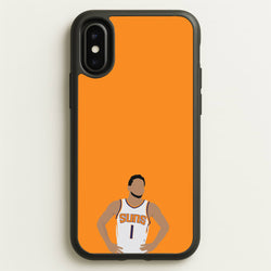 Booker - Basketball  - Basketball Phone Case for iPhone X / XS