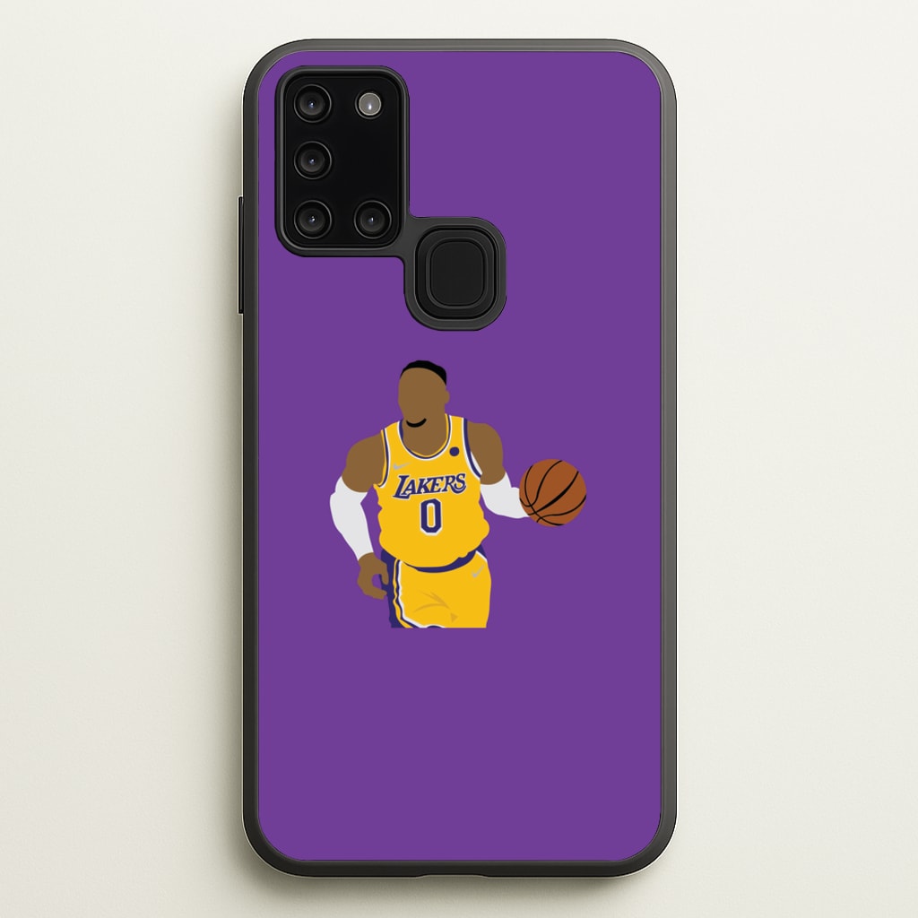 Young - Basketball  - Basketball Phone Case for Galaxy A21s