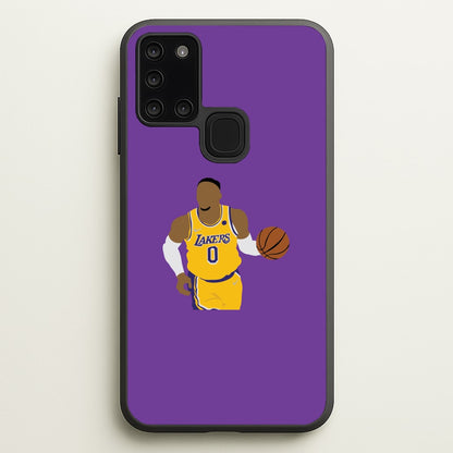 Young - Basketball  - Basketball Phone Case for Galaxy A21s