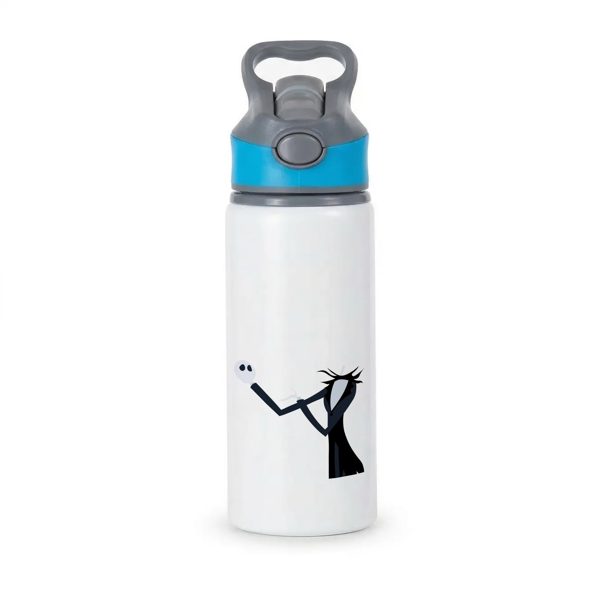 Headless Jack Skellington - TNBC Active Water Bottle - Blue