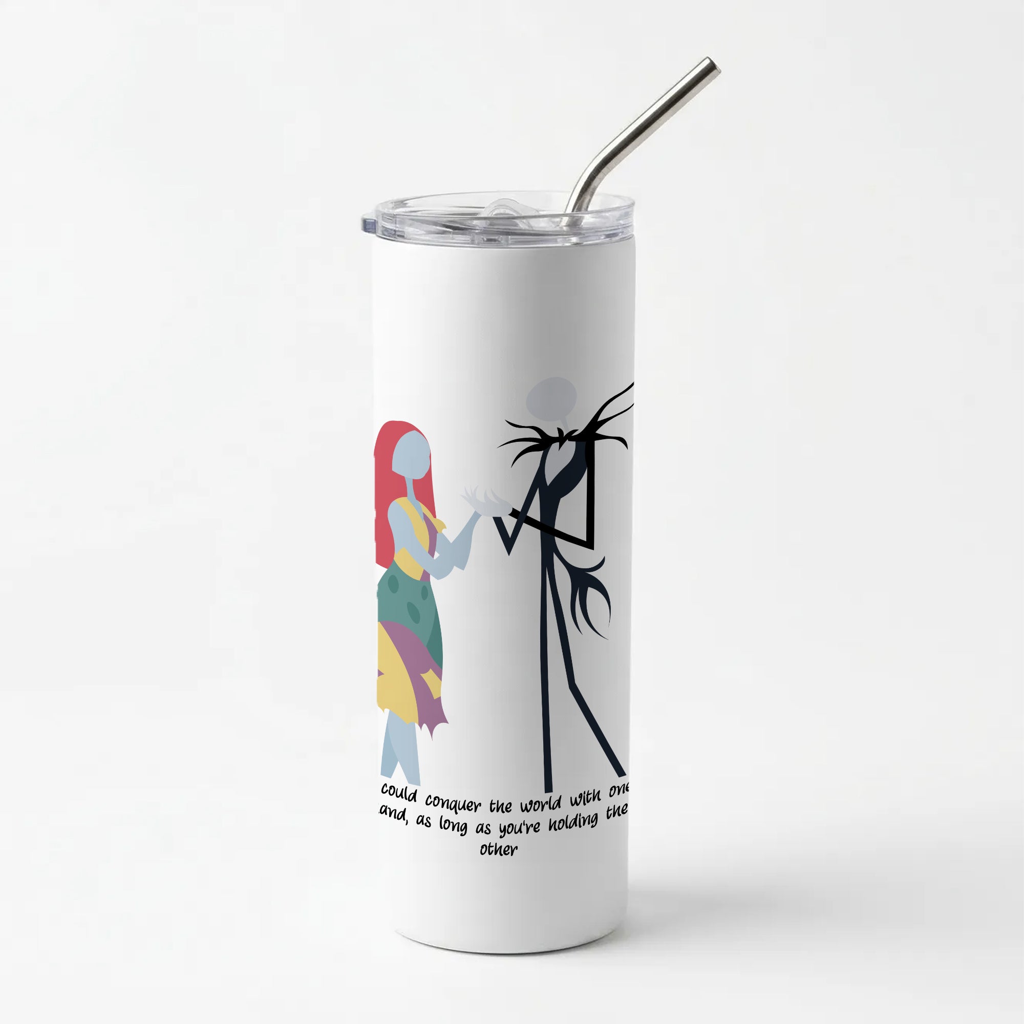 I Could Conquer The World - TNBC Skinny Tumbler