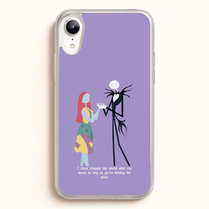 I Could Conquer The World - TNBC  - Halloween Phone Case for iPhone XR