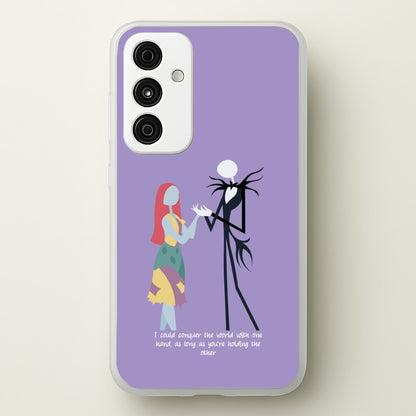 I Could Conquer The World - TNBC  - Halloween Phone Case for Galaxy A35