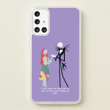I Could Conquer The World - TNBC  - Halloween Phone Case for Galaxy A71