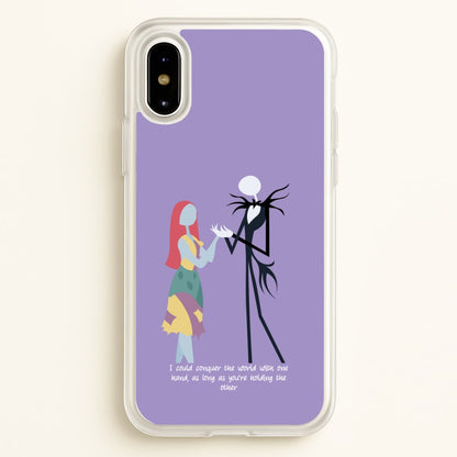 I Could Conquer The World - TNBC  - Halloween Phone Case for iPhone X / XS