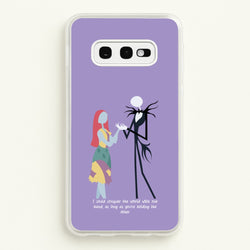 I Could Conquer The World - TNBC  - Halloween Phone Case for Galaxy S10e