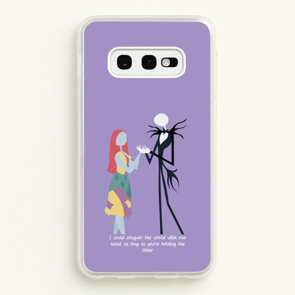 I Could Conquer The World - TNBC  - Halloween Phone Case for Galaxy S10e