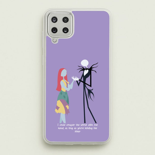 I Could Conquer The World - TNBC  - Halloween Phone Case for Galaxy A12