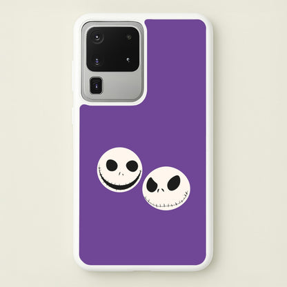 Skellington Heads - TNBC  - Halloween Phone Case for Galaxy S20 Ultra