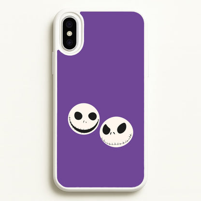 Skellington Heads - TNBC  - Halloween Phone Case for iPhone XS Max