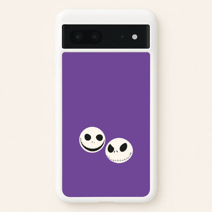 Skellington Heads - TNBC  - Halloween Phone Case for Google Pixel 7