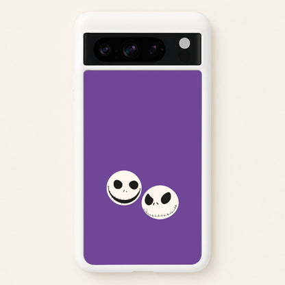 Skellington Heads - TNBC  - Halloween Phone Case for Google Pixel 8 Pro