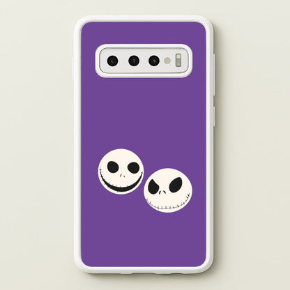 Skellington Heads - TNBC  - Halloween Phone Case for Galaxy S10 Plus