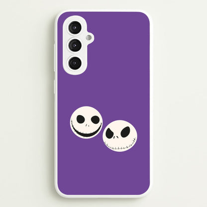 Skellington Heads - TNBC  - Halloween Phone Case for Galaxy S23FE