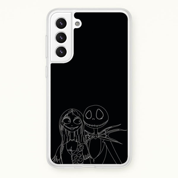Jack And Sally - TNBC  - Halloween Phone Case for Galaxy S22 Plus