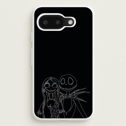 Jack And Sally - TNBC  - Halloween Phone Case for Google Pixel 9a
