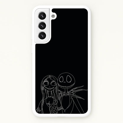 Jack And Sally - TNBC  - Halloween Phone Case for Galaxy S21