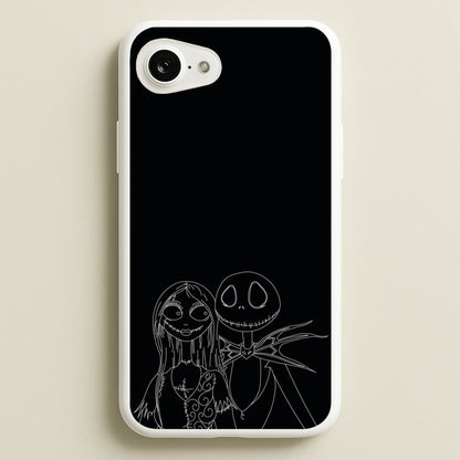 Jack And Sally - TNBC  - Halloween Phone Case for iPhone 16e