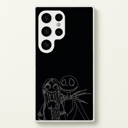 Jack And Sally - TNBC  - Halloween Phone Case for Galaxy S24 Ultra