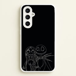 Jack And Sally - TNBC  - Halloween Phone Case for Galaxy A16