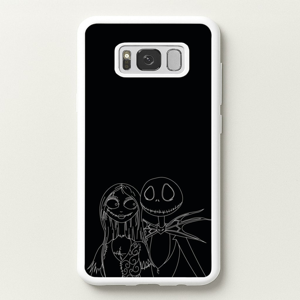 Jack And Sally - TNBC  - Halloween Phone Case for Galaxy S8