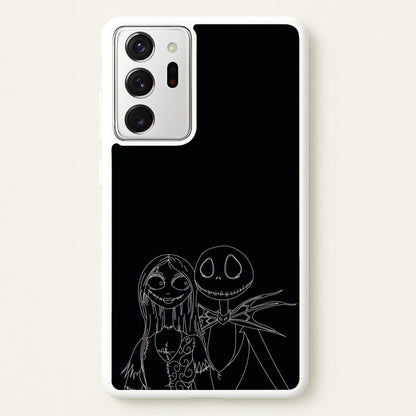 Jack And Sally - TNBC  - Halloween Phone Case for Galaxy Note 20 Ultra