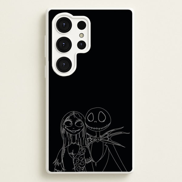 Jack And Sally - TNBC  - Halloween Phone Case for Galaxy S25 Ultra