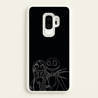 Jack And Sally - TNBC  - Halloween Phone Case for Galaxy S9 Plus