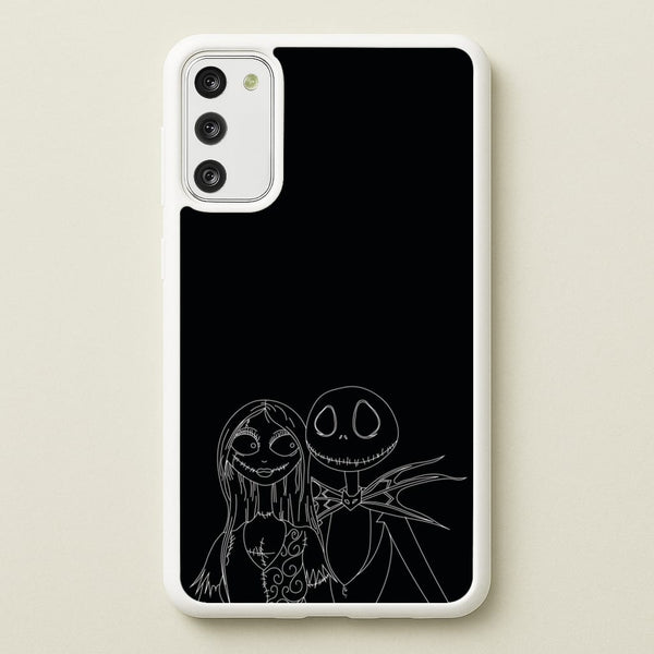 Jack And Sally - TNBC  - Halloween Phone Case for Galaxy S20