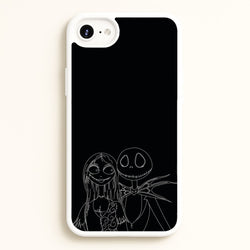Jack And Sally - TNBC  - Halloween Phone Case for iPhone 6 Plus / 7 Plus / 8 Plus
