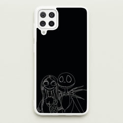 Jack And Sally - TNBC  - Halloween Phone Case for Galaxy A12