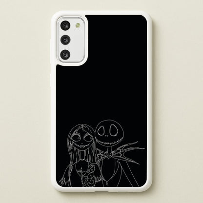 Jack And Sally - TNBC  - Halloween Phone Case for Galaxy A41