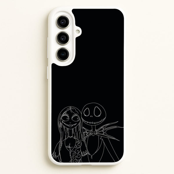 Jack And Sally - TNBC  - Halloween Phone Case for Galaxy A56
