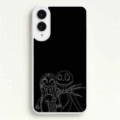 Jack And Sally - TNBC  - Halloween Phone Case for Galaxy S25 Edge