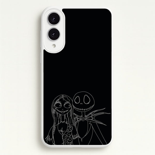 Jack And Sally - TNBC  - Halloween Phone Case for Galaxy S25 Edge