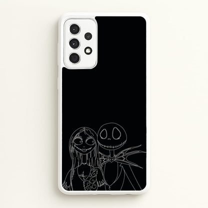 Jack And Sally - TNBC  - Halloween Phone Case for Galaxy A52 / A52s