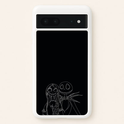 Jack And Sally - TNBC  - Halloween Phone Case for Google Pixel 7