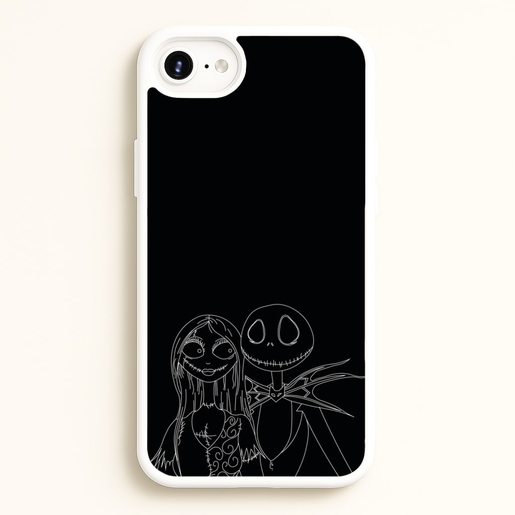 Jack And Sally - TNBC  - Halloween Phone Case for iPhone 6 / 7 / 8 / SE