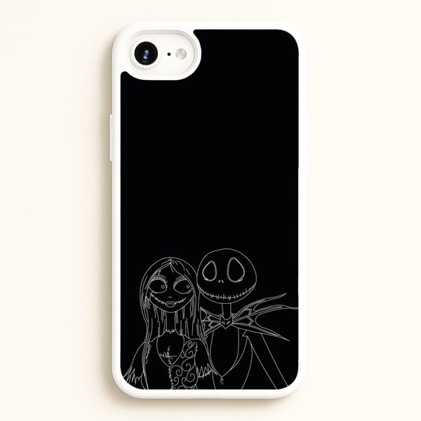 Jack And Sally - TNBC  - Halloween Phone Case for iPhone 6 / 7 / 8 / SE