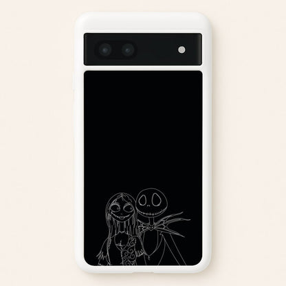 Jack And Sally - TNBC  - Halloween Phone Case for Google Pixel 7a