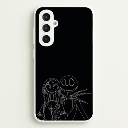Jack And Sally - TNBC  - Halloween Phone Case for Galaxy S23FE