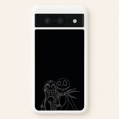 Jack And Sally - TNBC  - Halloween Phone Case for Google Pixel 8