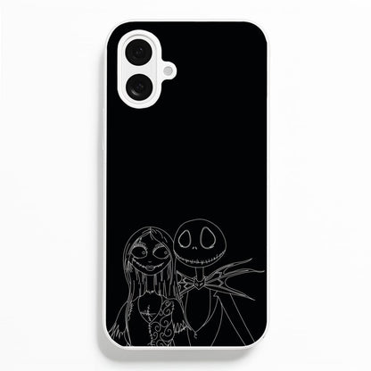 Jack And Sally - TNBC  - Halloween Phone Case for iPhone 16 Plus