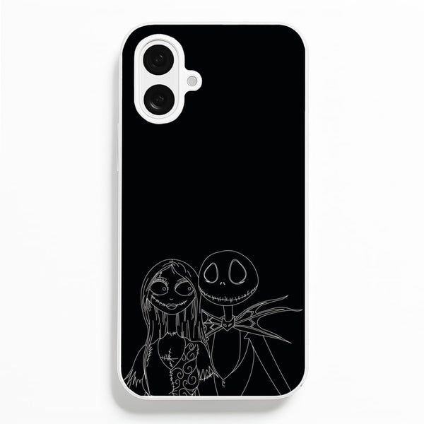 Jack And Sally - TNBC  - Halloween Phone Case for iPhone 16 Plus