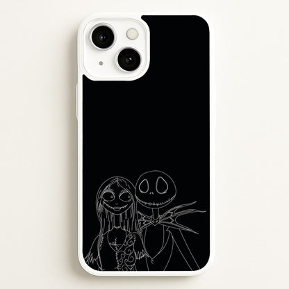 Jack And Sally - TNBC  - Halloween Phone Case for iPhone 13 Mini